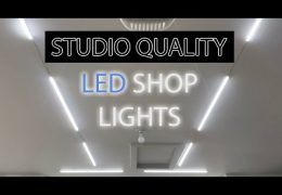 Professional Studio Quality LED Lighting for the Garage or Woodshop